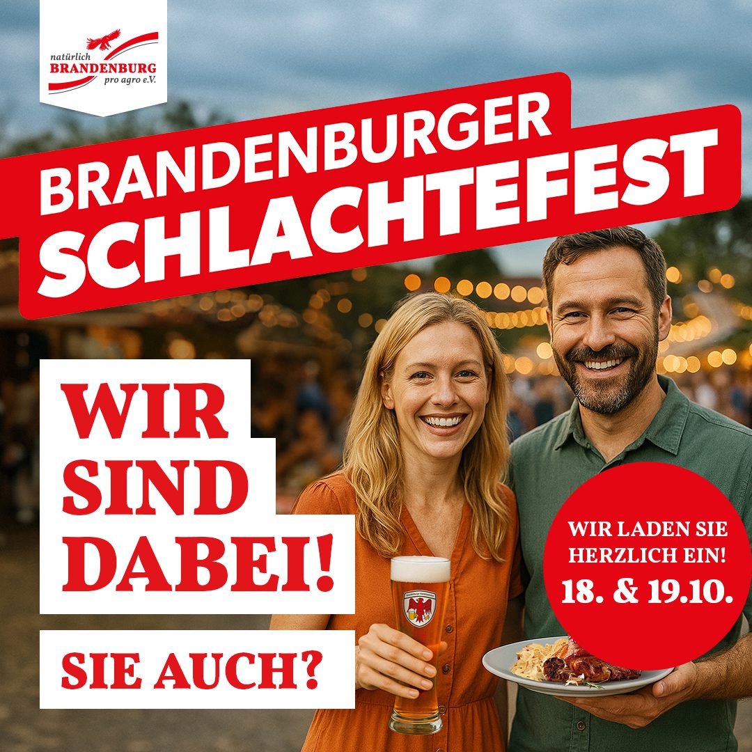Brandenburger Schlachtefest, Wir sind dabei!